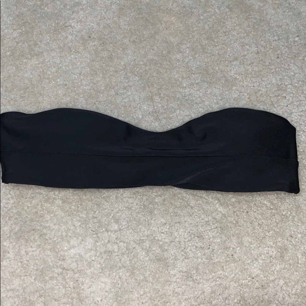 NWOT Black Bikini Bandeau